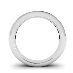 Eternity Princess Cut Diamond Anel ouro branco - Foto 1