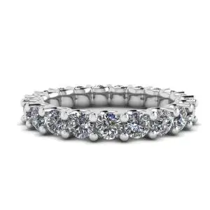 Elegante pulseira de diamante com design eterno